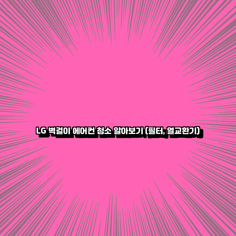 LG 벽걸이 에어컨 청소 알아보기 (필터, 열교환기) LG 벽걸이 에어컨 청소 알아보기 (필터, 열교환기)