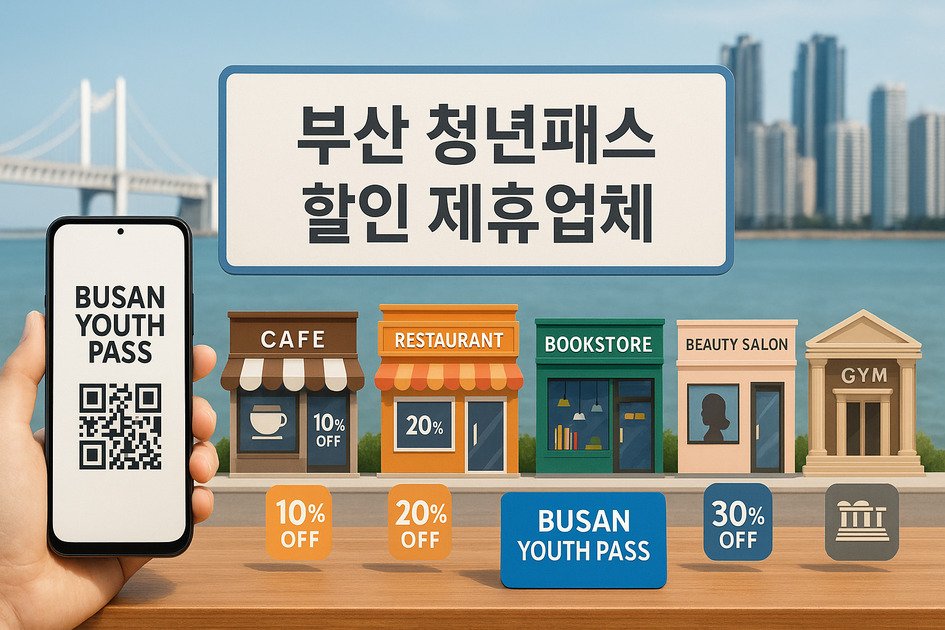 부산 청년패스 할인 제휴업체 이미지