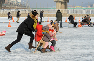  홍천강 꽁꽁축제 체험 프로그램 