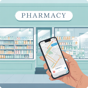 우리동네 약국 찾기 이미지
