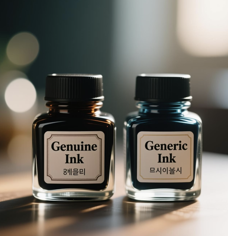 4. 정품? 비품? 잉크 선택의 중요성