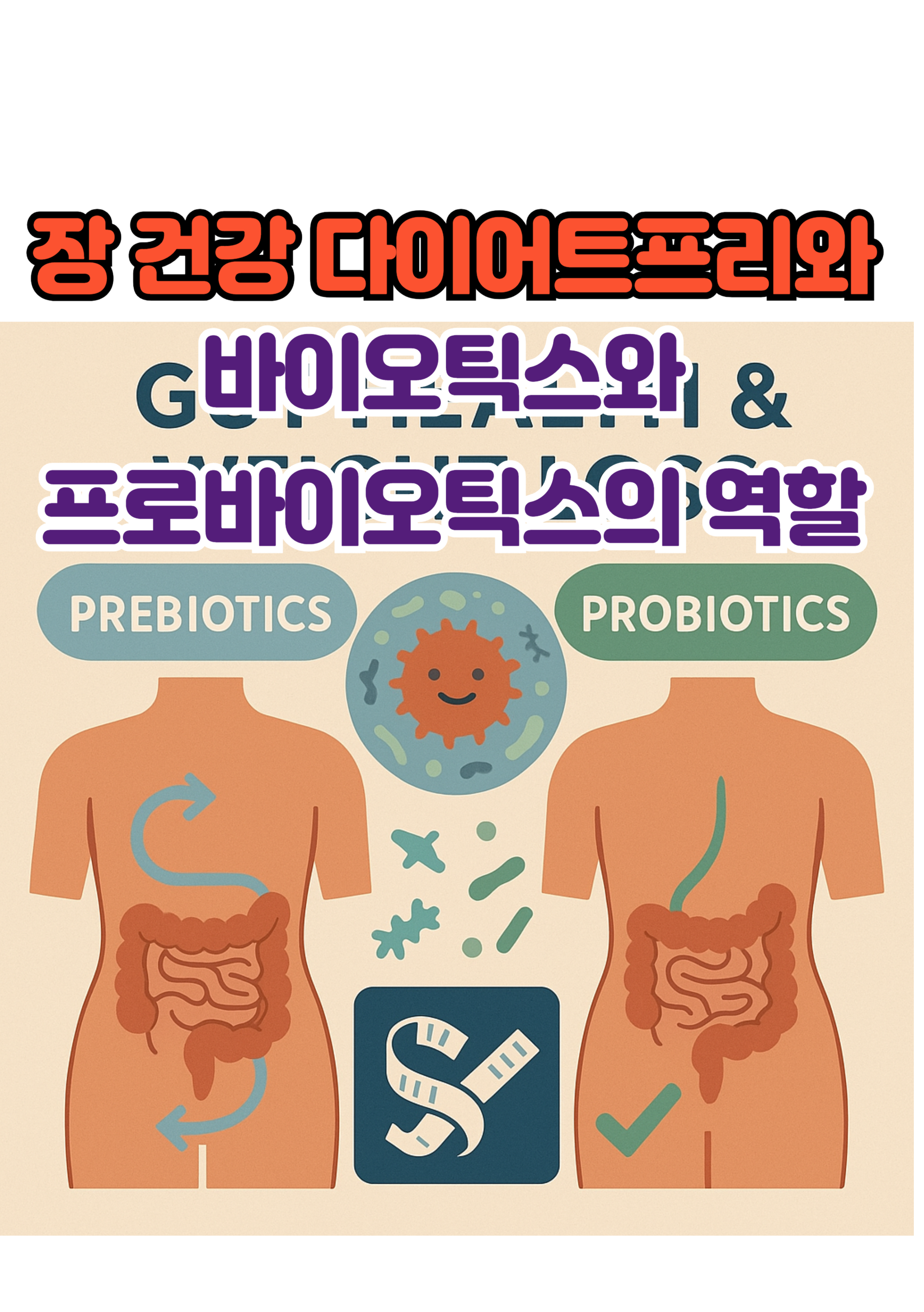 1.장 건강과 다이어트
 프리바이오틱스와 프로바이오틱스의 역할