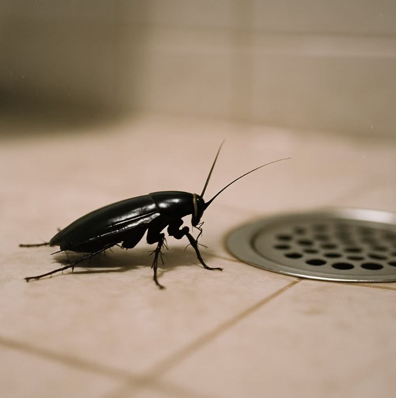 반짝이는 검은 갑옷&amp;#44; 일본바퀴