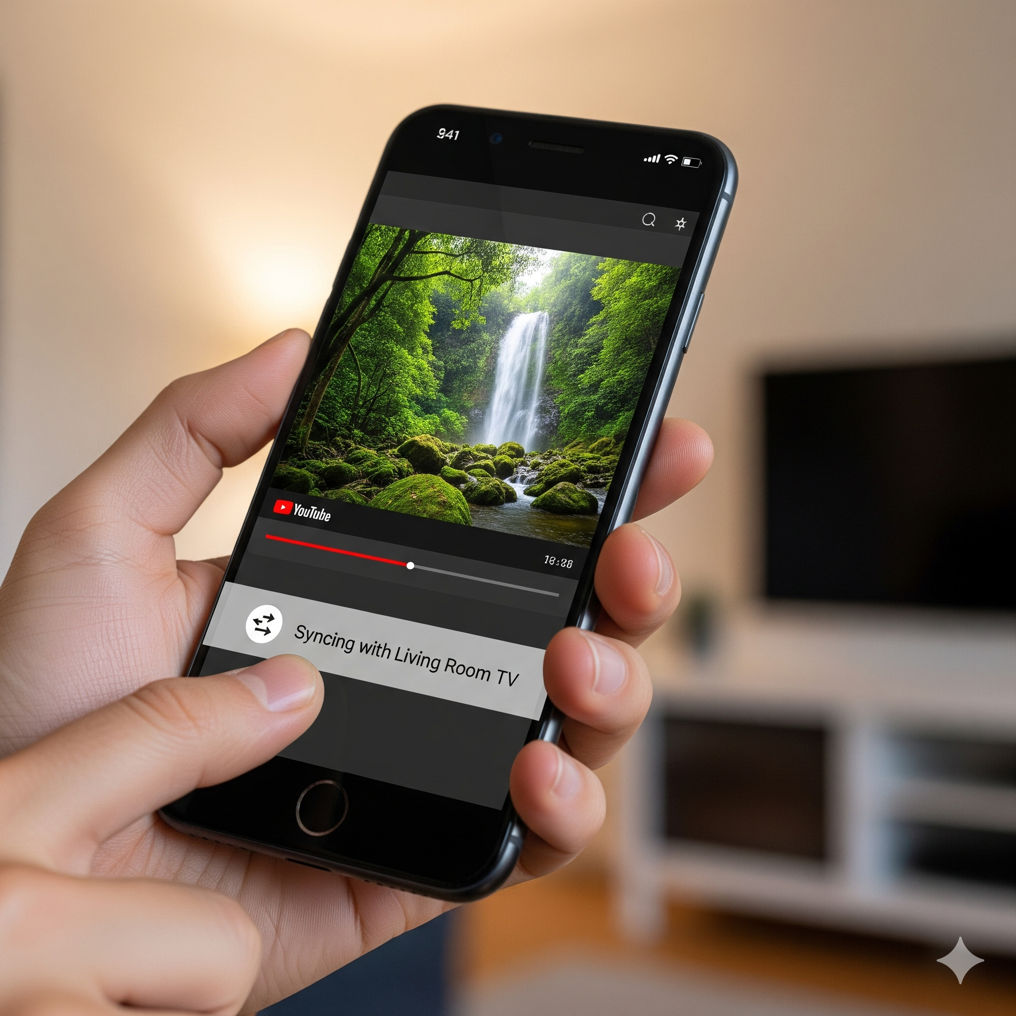 갤럭시 유튜브 동영상에 동기화 문구 해결법