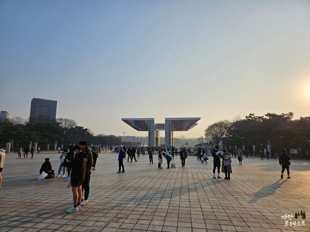 서울 마라톤 평화의 광장