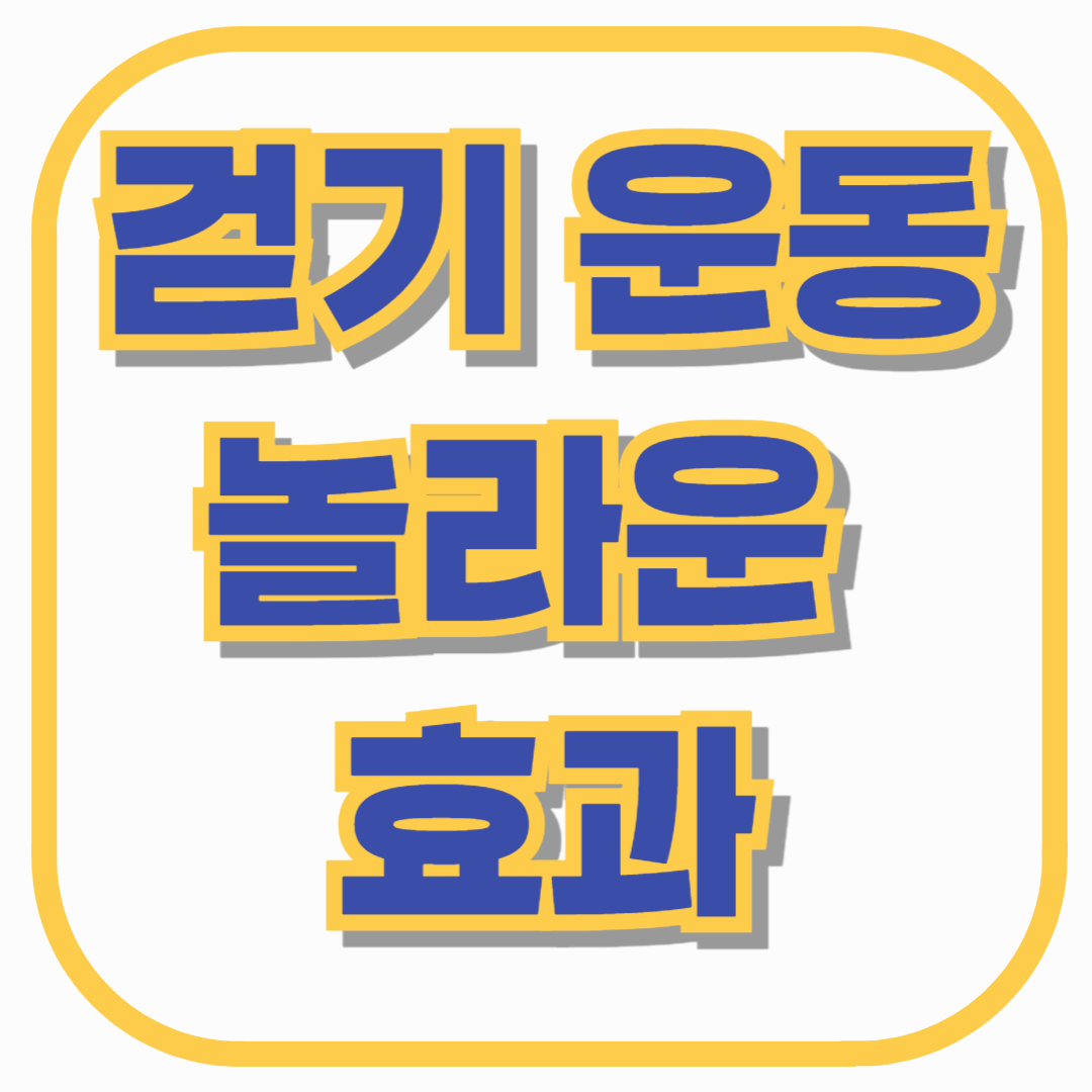 요통 예방과 허리 건강을 위한 걷기 운동의 놀라운 효과