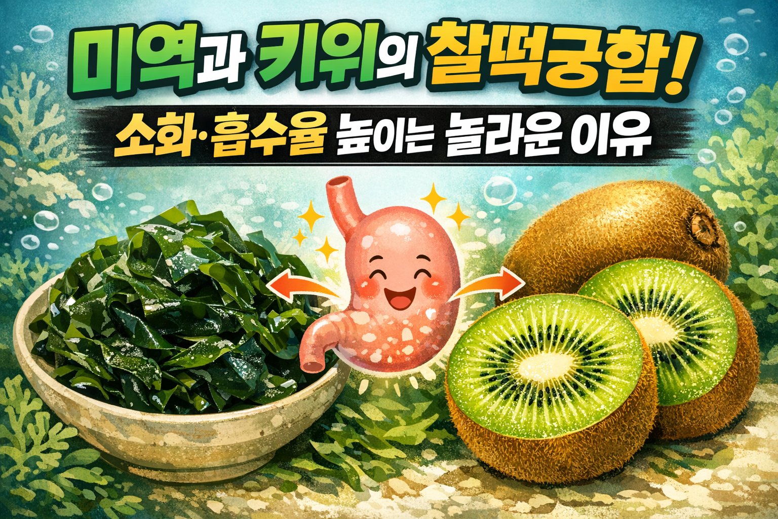 미역과 키위