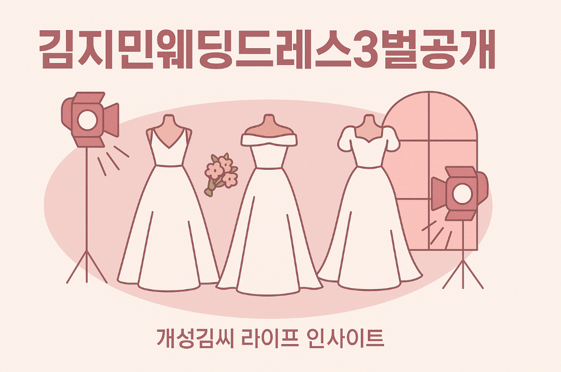 김지민웨딩드레스3벌공개,연예인 웨딩드레스 후기,엔조최재훈 드레스 정보,셀럽 결혼식 스타일링,웨딩 트렌드 2025,하이엔드 웨딩드레스 추천