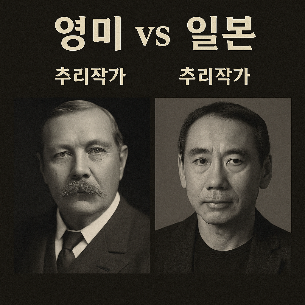 영미 vs 일본 추리작가 (논리, 심리, 스타일)