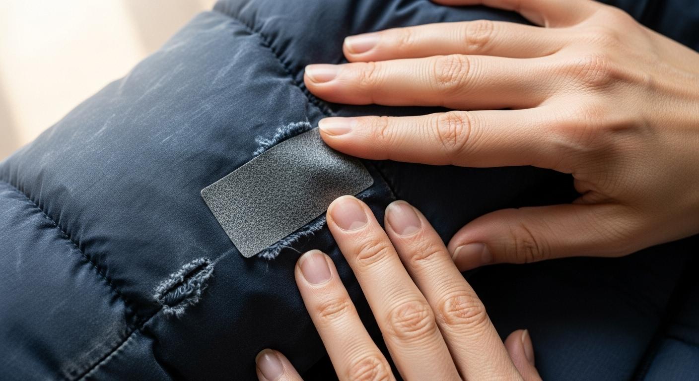 패딩 수선 패치