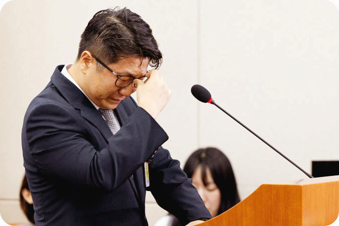 이 시대 진정한 정의로운 문지석 검사 [사진=뉴스1]