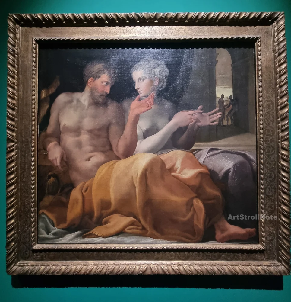 Francesco Primaticcio - Uysses and Penelope - ArtStrollNote