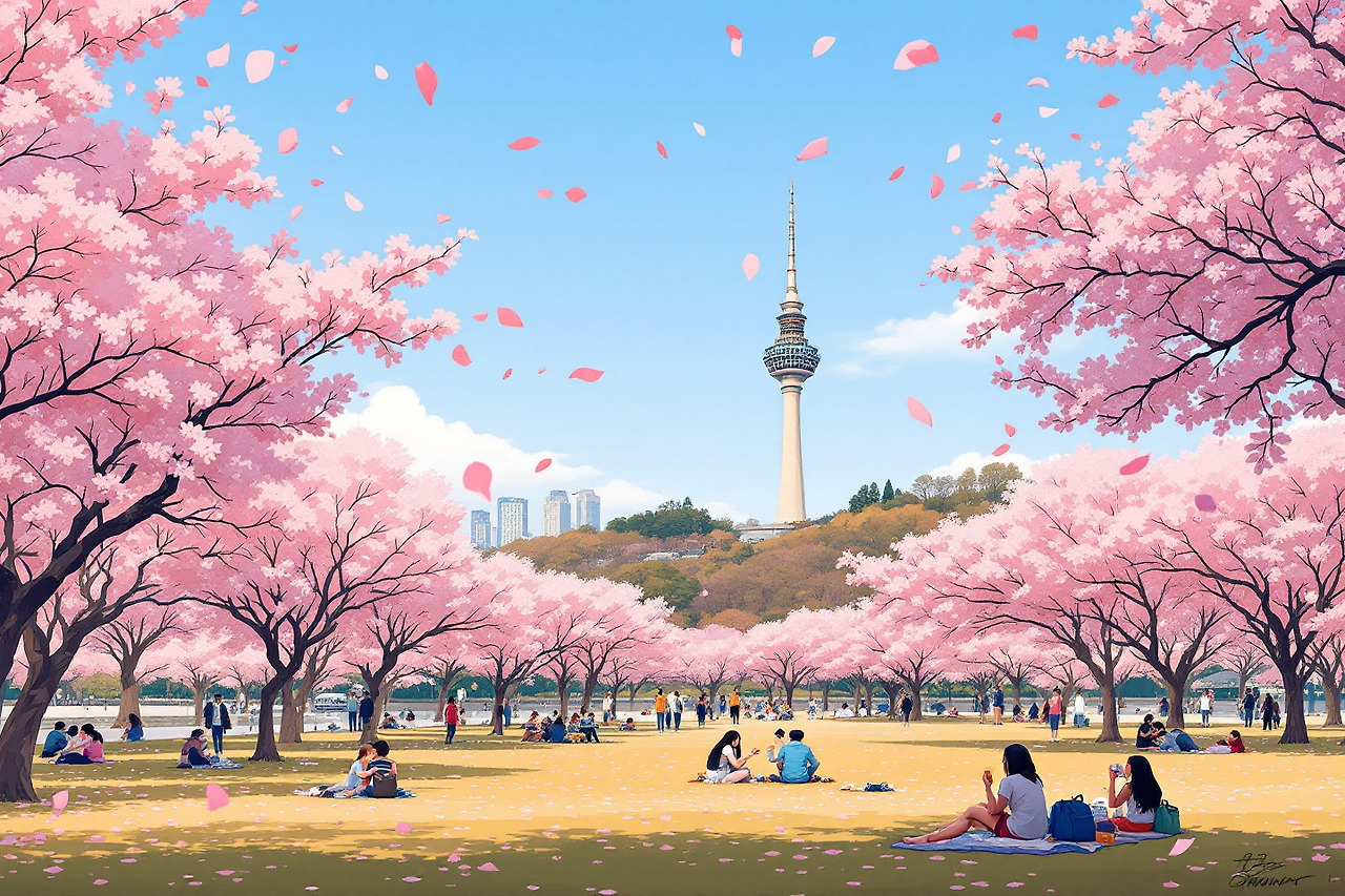 남산공원 한강공원
