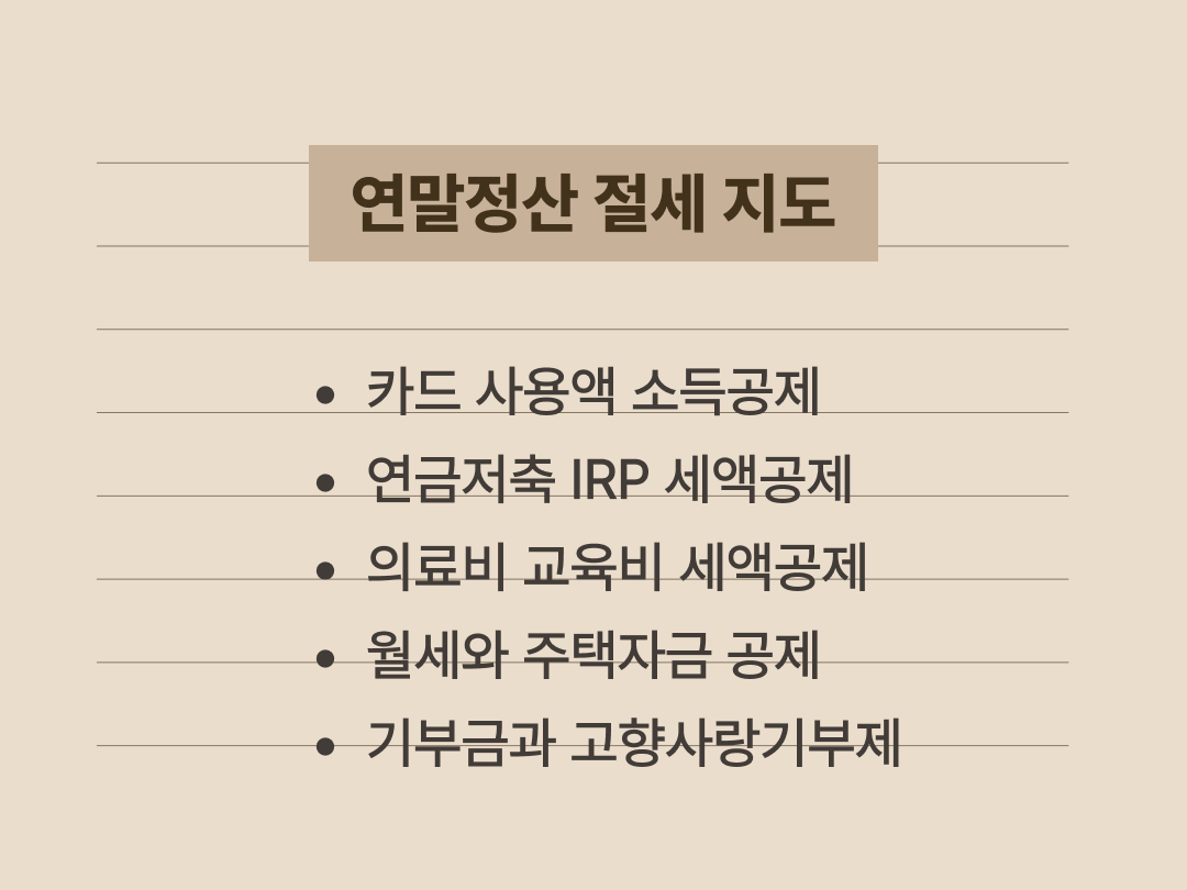 신용카드 등 사용액 소득공제에서 총급여 25퍼센트 초과분만 공제 대상이라는 점을 설명한 요약 이미지