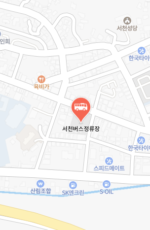 서천버스터미널 위치