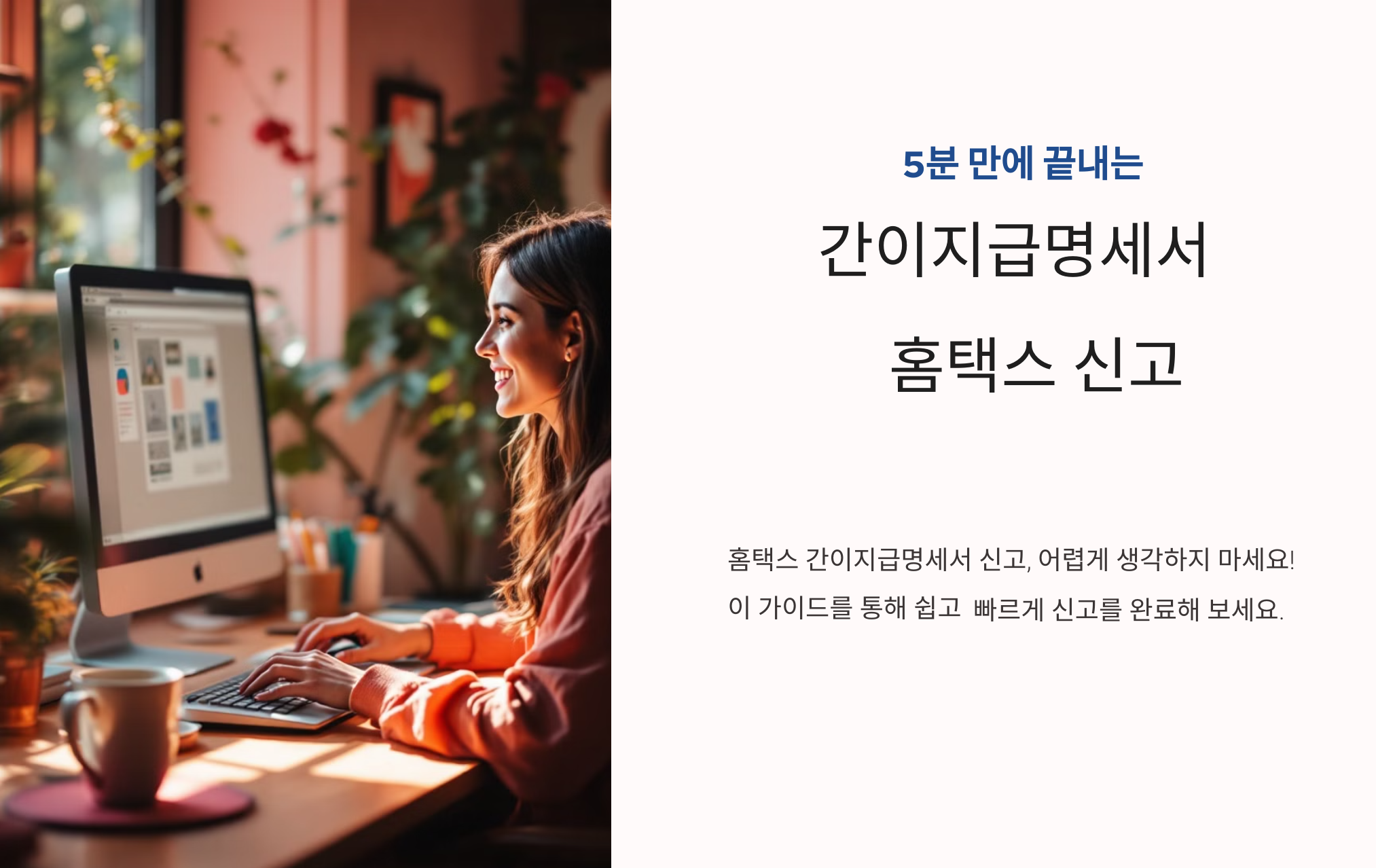 간이지급명세서 홈택스 신고