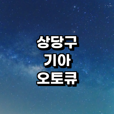 청주 상당구 기아 오토큐