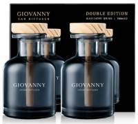 GIOVANNY 차량용 디퓨저 150ml 세트, 2개, 블랙체리