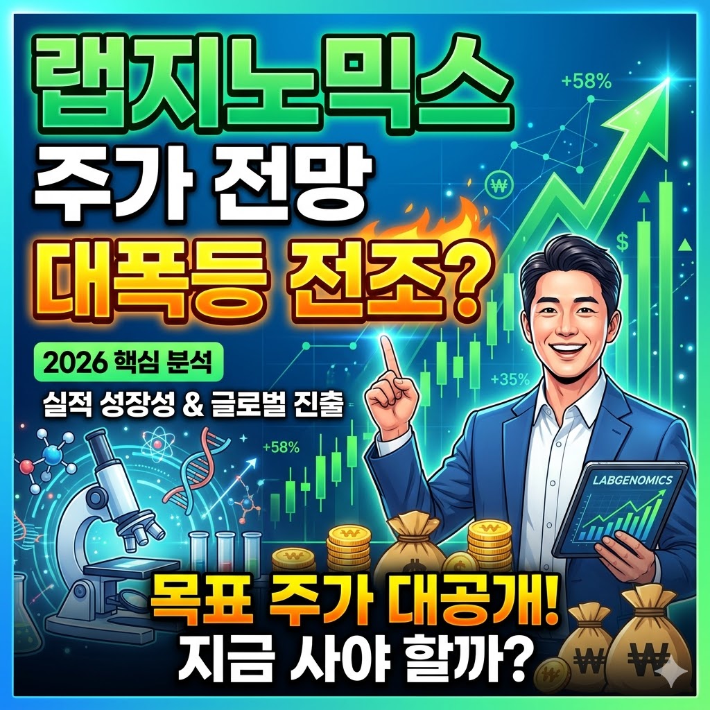 랩지노믹스 주가 전망