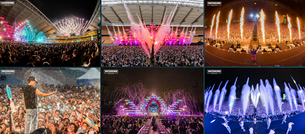 2022 워터밤 축제 사진