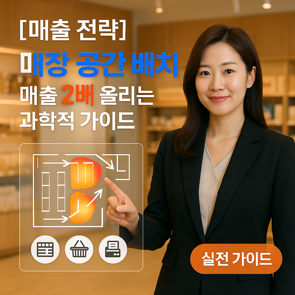 [매출 전략] 매장 공간 배치 ｜ 매출 2배 올리는 과학적 가이드