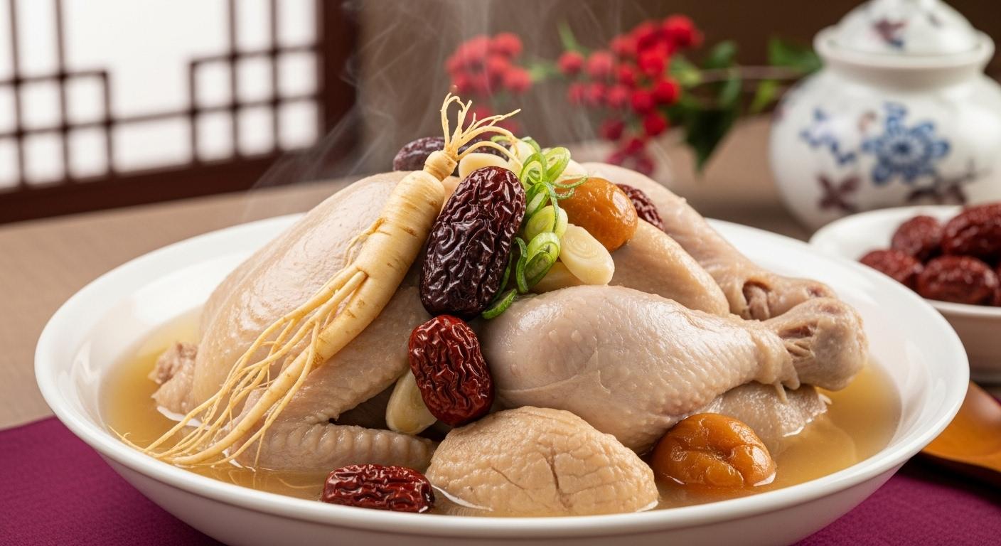 *복날준비하세요~ 최고보양식 백봉오골계삼계탕*