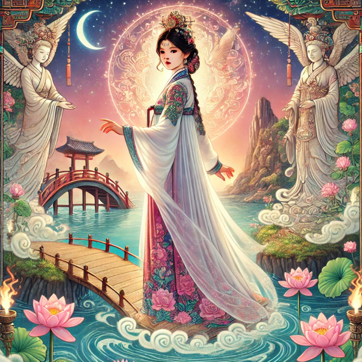 저승 문턱에 선 소녀