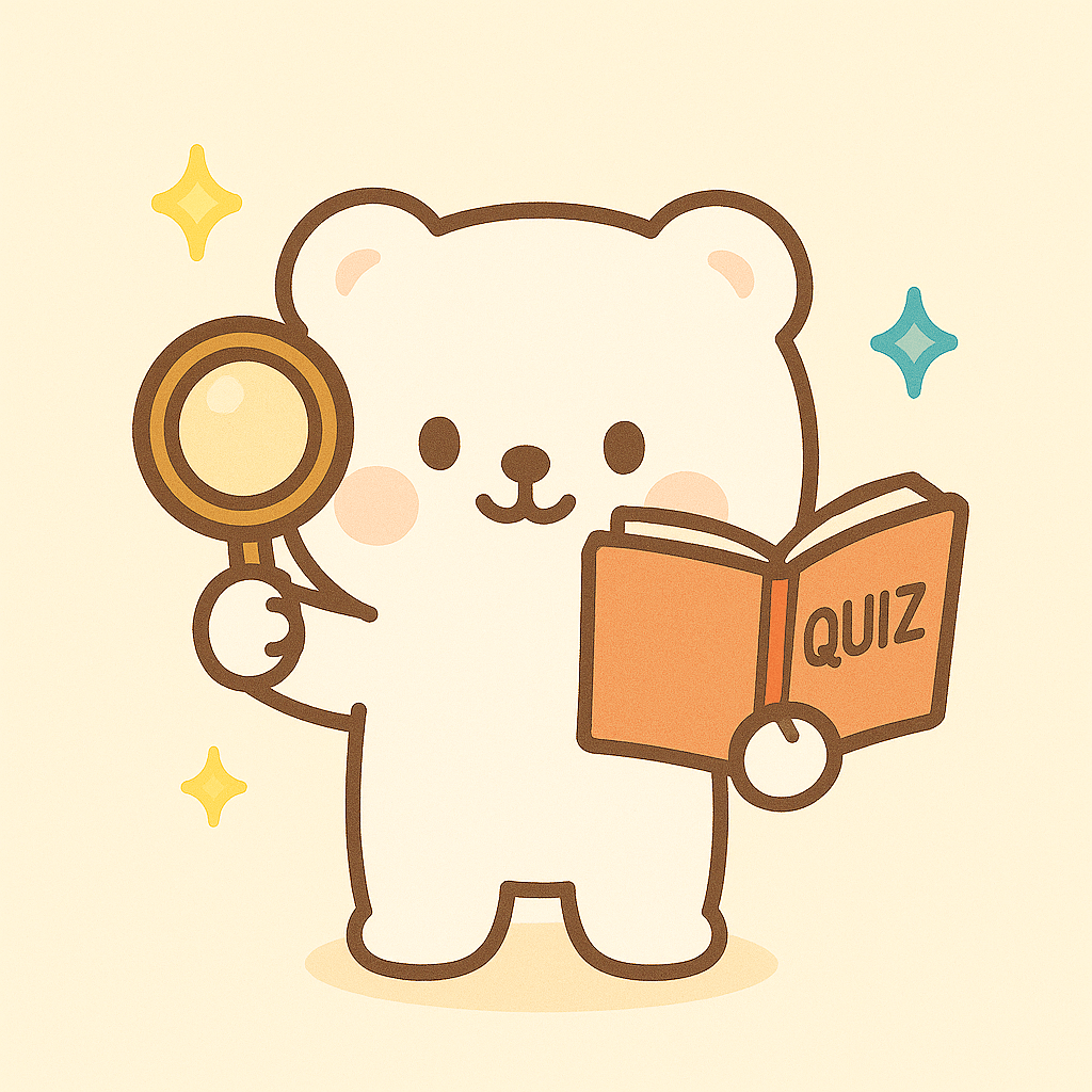 2025년 7월 7일 캐시워크 돈버는 퀴즈 정답과 어울리는 귀여운 이미지