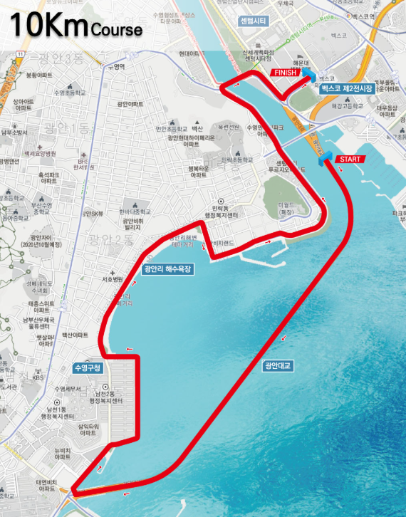 2025년 부산 바다마라톤 일정 및 코스소개