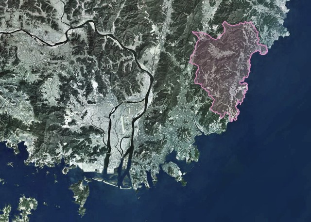 기장군 위치 지도