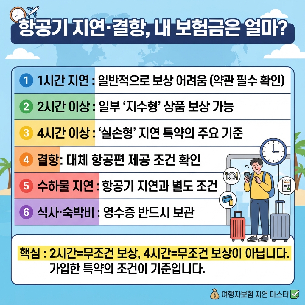 해외 여행자보험 추천 비교 가입 보상금 확인하기