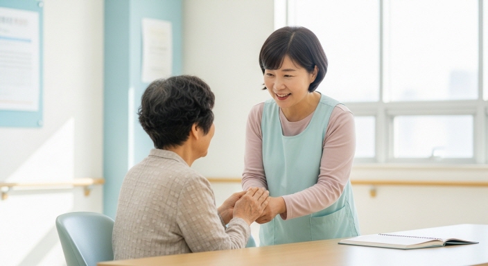 복지시설에서 일하는 사회복지사