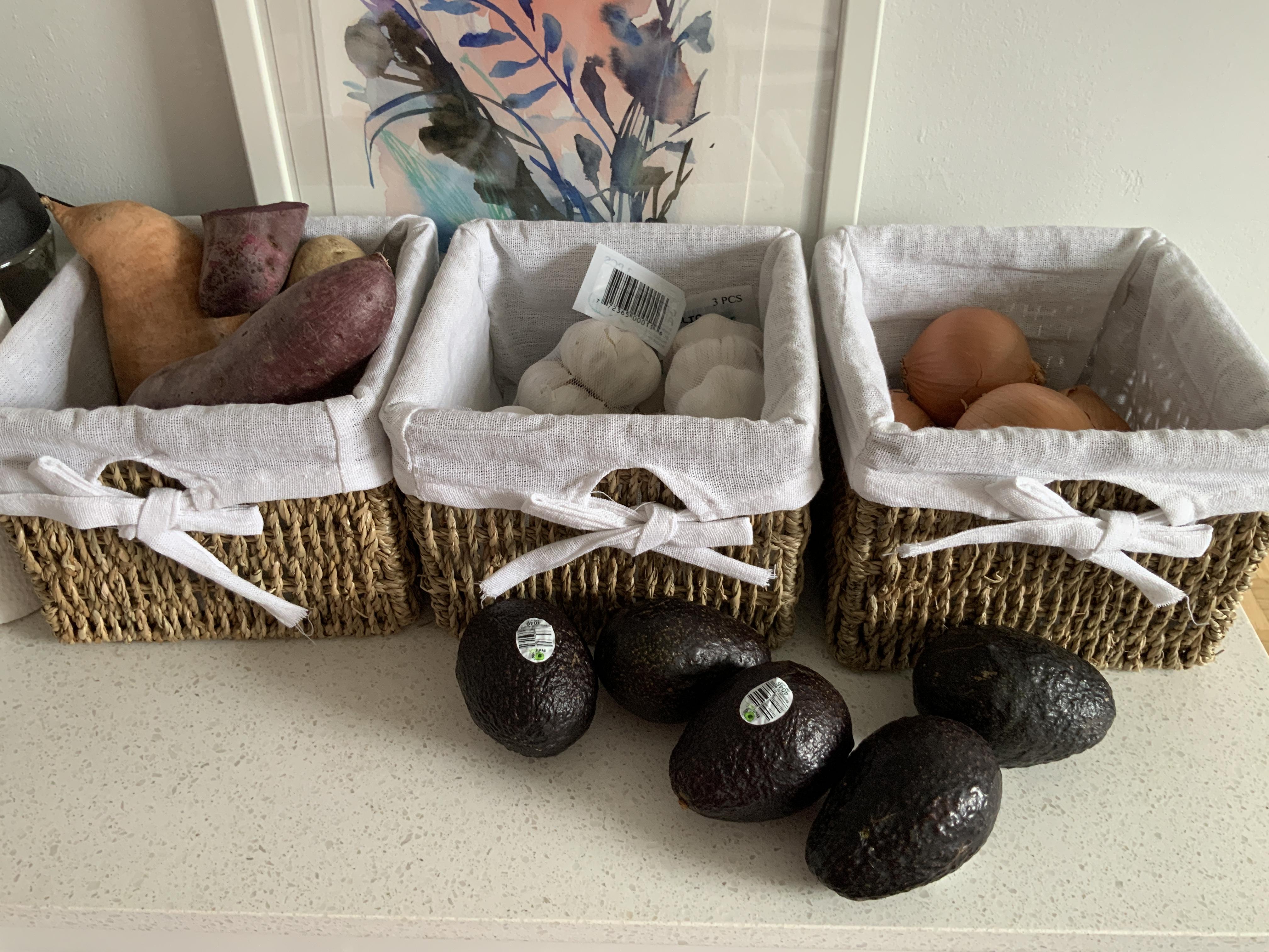 바스켓 인테리어 아이디어