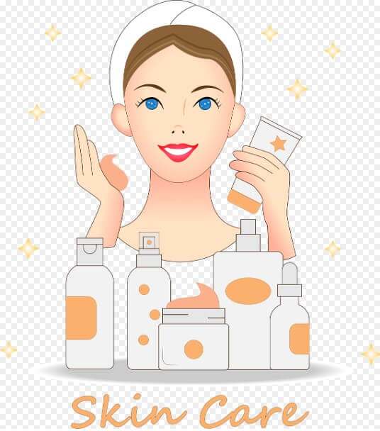 수분 관리하는 여성