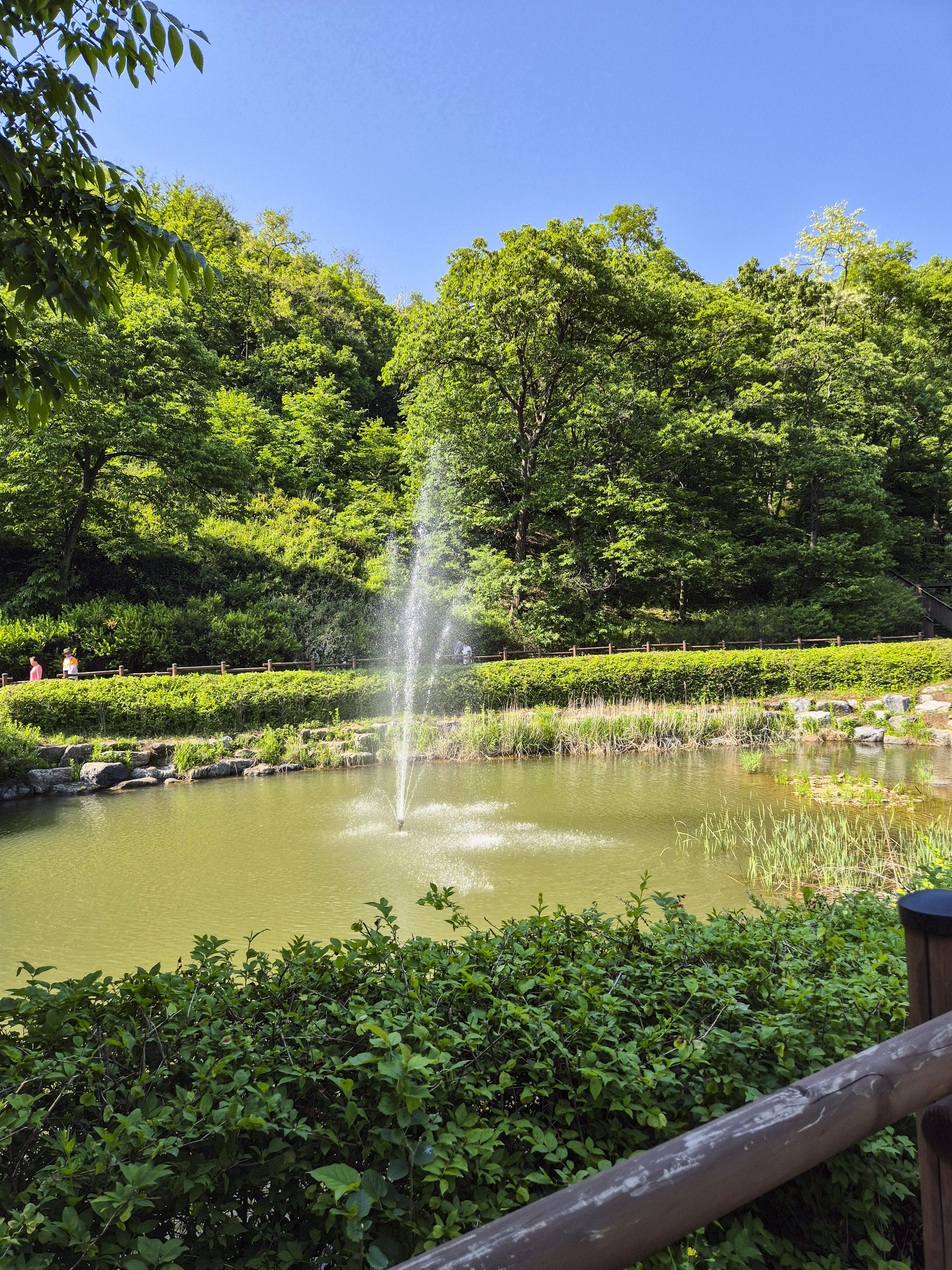마음을 시원하게 만들어주는 분수