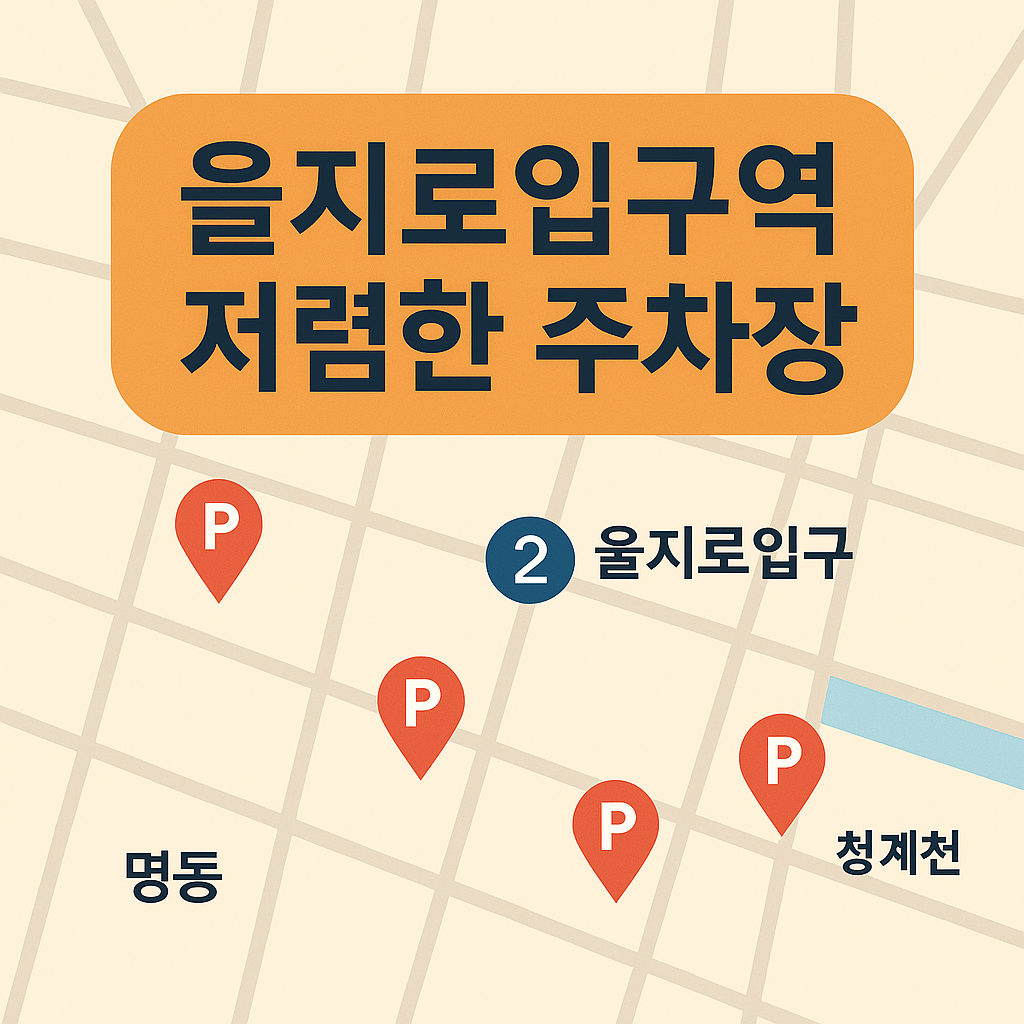 을지로입구역 주차장