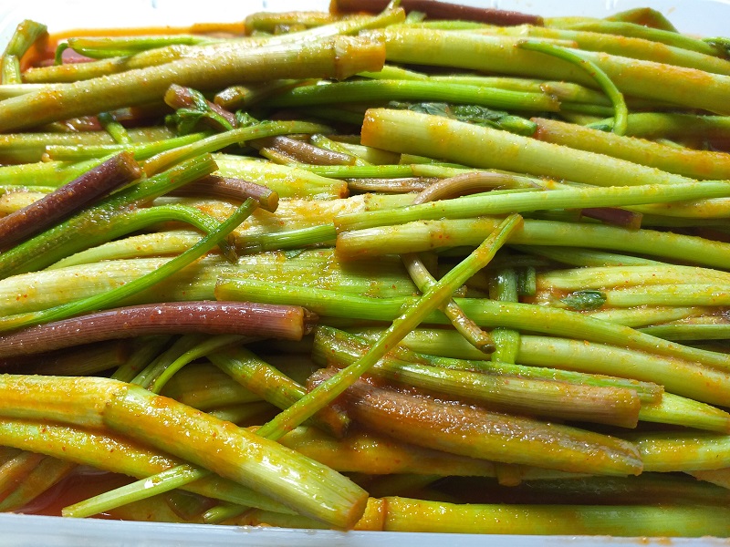 미나리요리, 미나리물김치