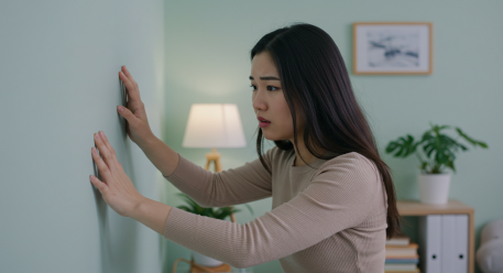 어지러움을 느끼는 사람