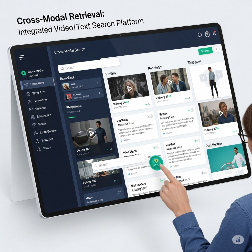 Cross-Modal Retrieval: 영상/텍스트 검색 통합 플랫폼