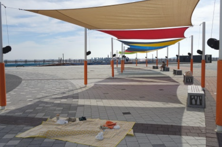 남당항 해양분수공원