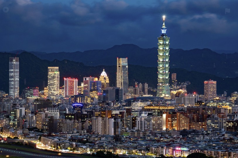 대만 도시 풍경 사진