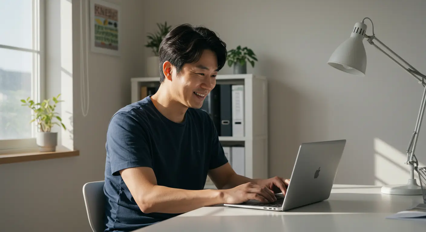 온라인을 통해 인감증명서 발급을 하는 학생