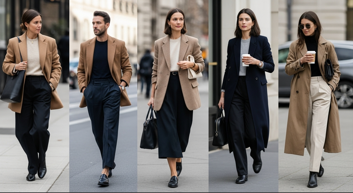 직장인 전용 가을 출근룩