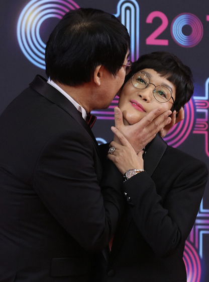 팽현숙 최양락 뽀뽀