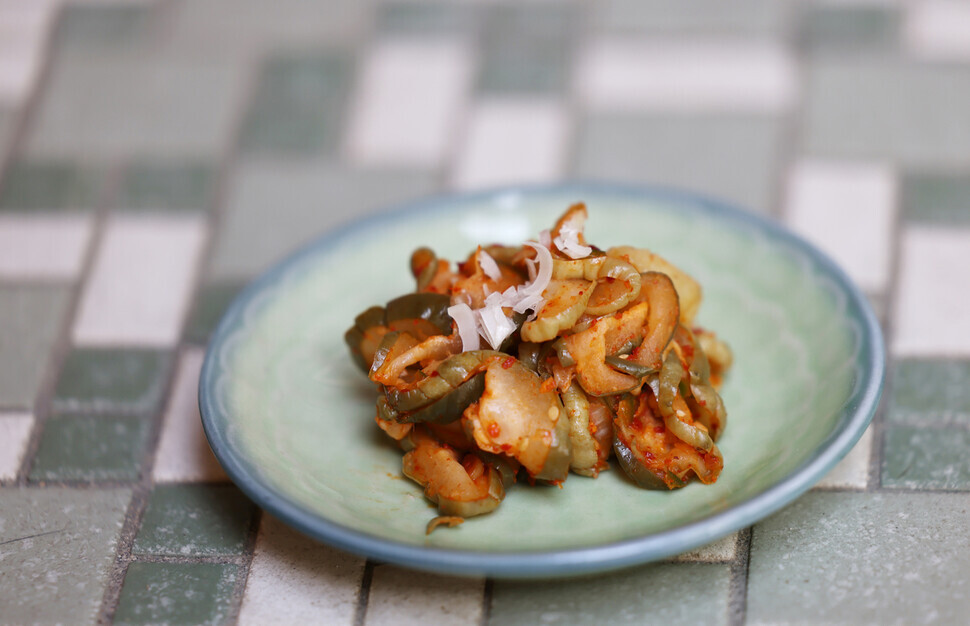 여름철 대표반찬 오이지 무침