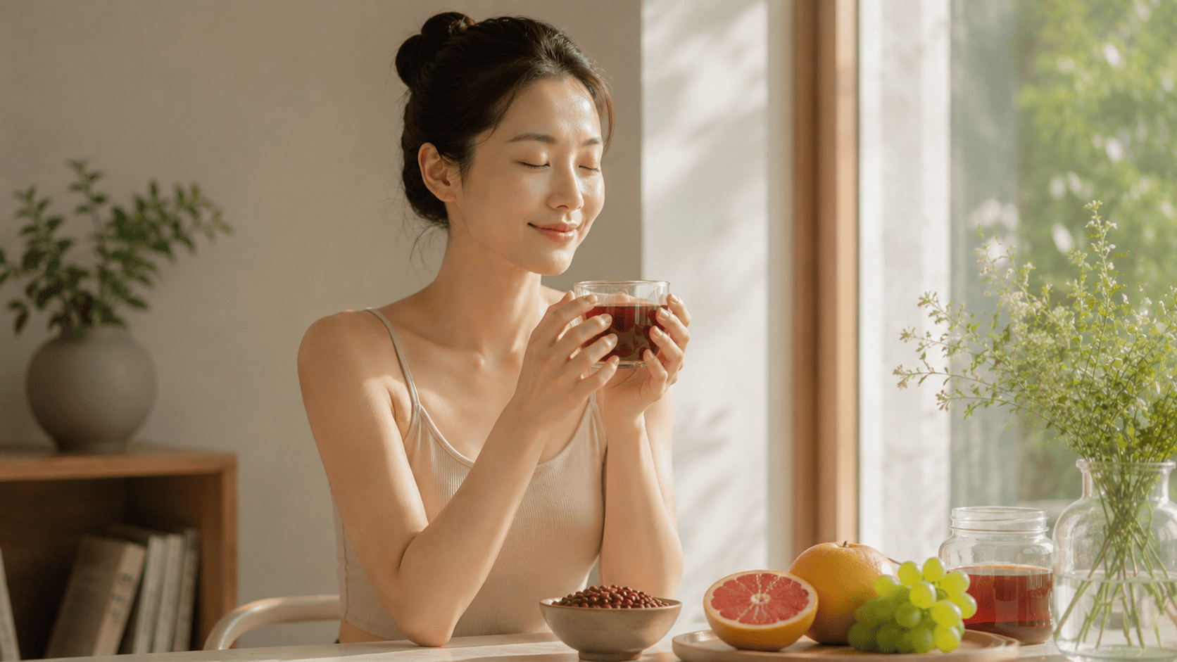 피부관리와 항산화 측면에서 주목받는 팥물