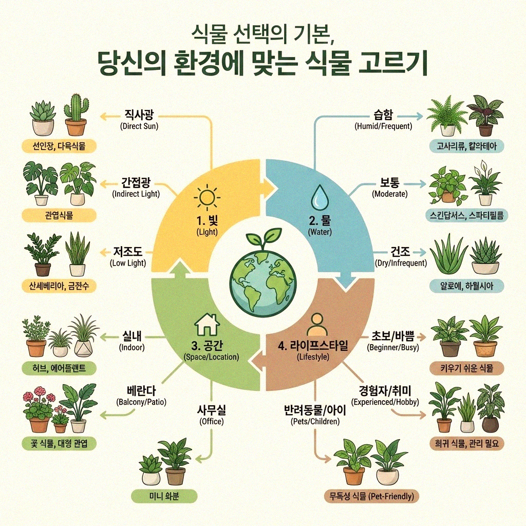 우리 집 푸릇푸릇 식물 친구들 관리하는 법