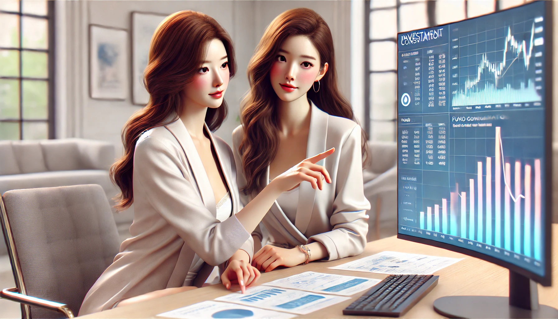 집합투자증권의 설명의무 확인하는 이미지