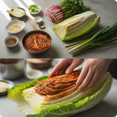 김장김치 맛있게 담는 법 이미지
