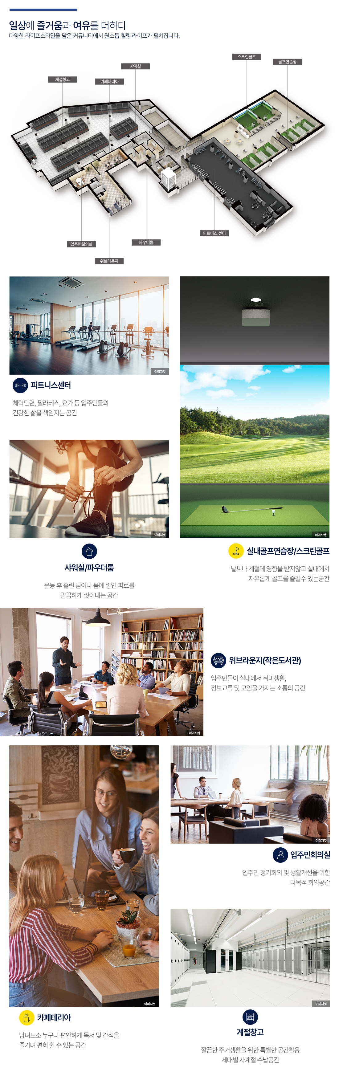 두산위브 트레지움 월산 커뮤니티